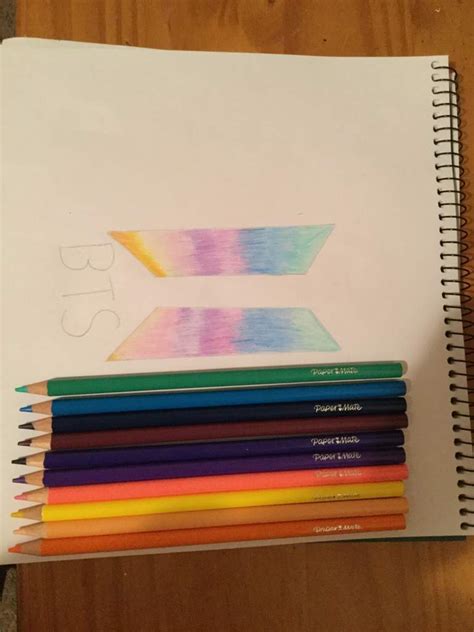 Bts Logo Drawing Army S Amino