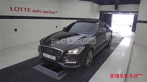 Kmhgm41ddhu201033 Hyundai G80 2017 From South Korea Plc Auction