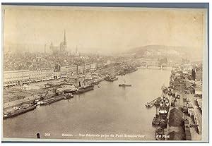 Nd France Rouen Vue G N Rale Prise Du Pont Transbordeur Von