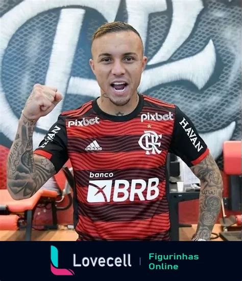 Figurinha Jogador Do Flamengo Comemorando Para Whatsapp Lovecell