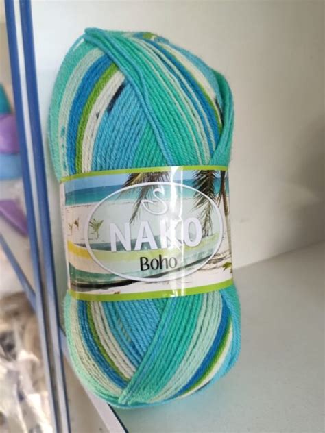 Бохо Nako BOHO – 81926 – носочна пряжа – Павутинка