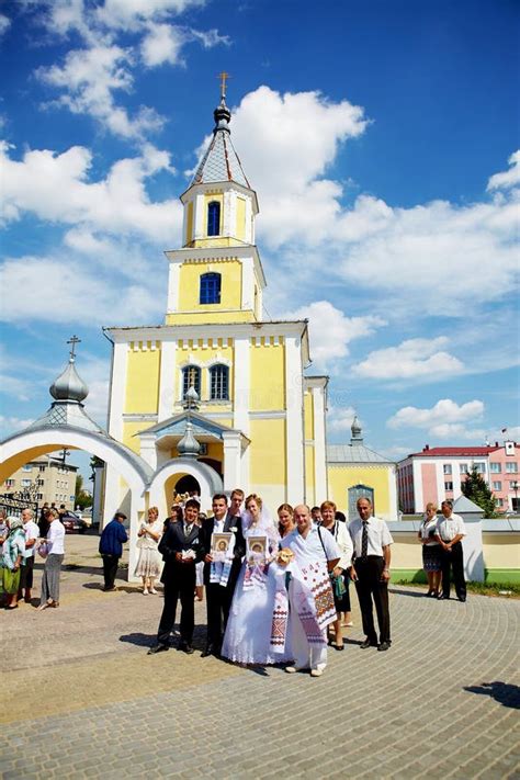 Wedding Ceremony In Russian Orthodox Church Editorial Stock Image