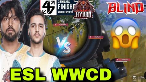 HYDRA Vs Blind First Wwcd In ESL Danger Reaction Overall Standing