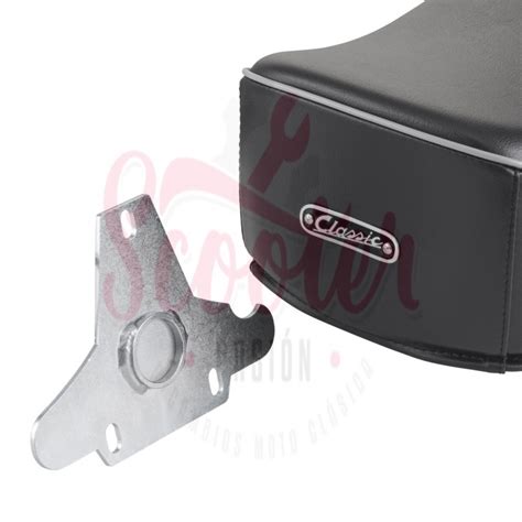 Asiento Sip Classic Comfort Azul Oscuro Vespa S Gs Sprint