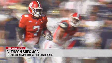 Clemson Files Lawsuit Against Acc Youtube