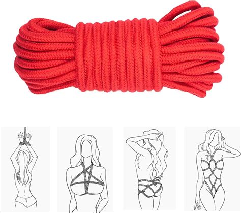 Amazon 20M 64 Feet BDSM Kit Bondage Restraints Sex Rope Bondage