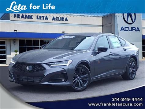 New 2023 Acura TLX A-Spec Package 4D Sedan in #A23417 | Frank Leta Auto Group