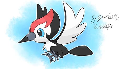 Pokemon Sun And Moon Pikipek Speed Drawing Youtube