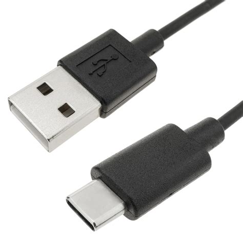 C Ble Avec Connecteurs Usb C M Le Vers Usb A M Le En Noir M