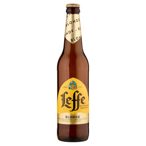 Leffe Blonde Birra Bionda Belga D Abbazia Doppio Malto Bottiglia Cl Carrefour