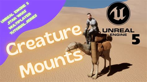 Unreal Engine 5 RPG Tutorial Series Creature Mount System YouTube