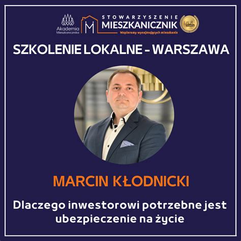 Marcin K Odnicki Dlaczego Inwestorowi Potrzebne Jest Ubezpieczenie Na