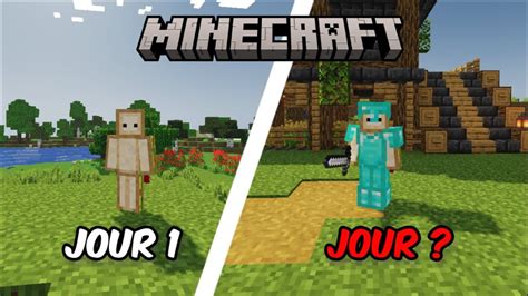 Un Incroyable D But De Survie Sur Minecraft Youtube