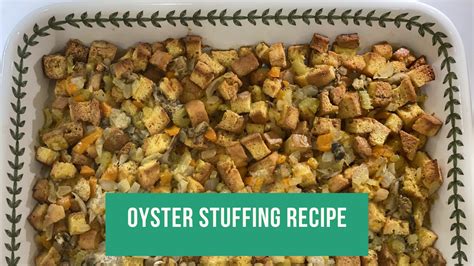 oyster stuffing recipe – 305 Hive