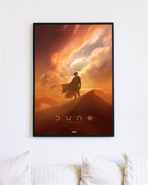 DUNE: PART 2 Movie Poster, Dune, Movie Poster, Timothee Chalamet ...