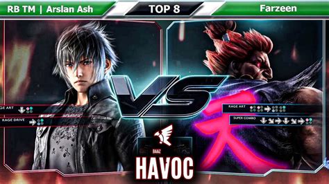 Arslan Ash Noctis Vs Farzeen Akuma Havoc Top Tekken