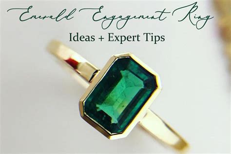 Emerald Engagement Rings: 40 Ideas + Expert Tips - HMP