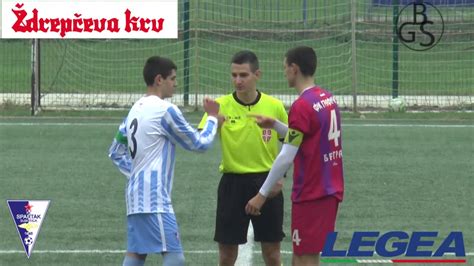 Kadetska Liga Srbije Fk Spartak Žk Rfk GrafiČar 0 1 Xix Kolo 14