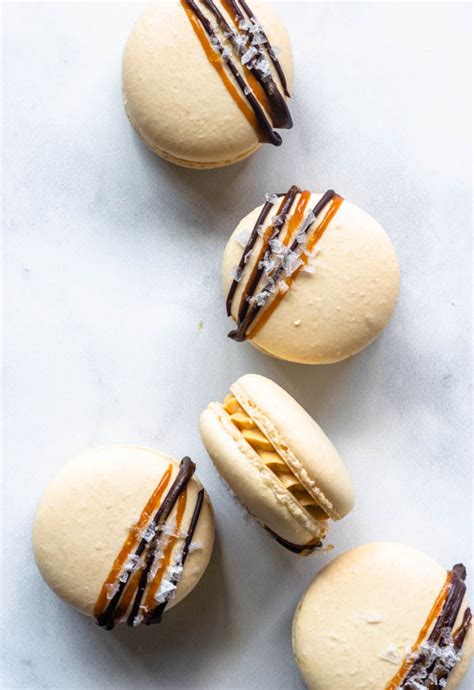 Salted Caramel Macarons Pies And Tacos