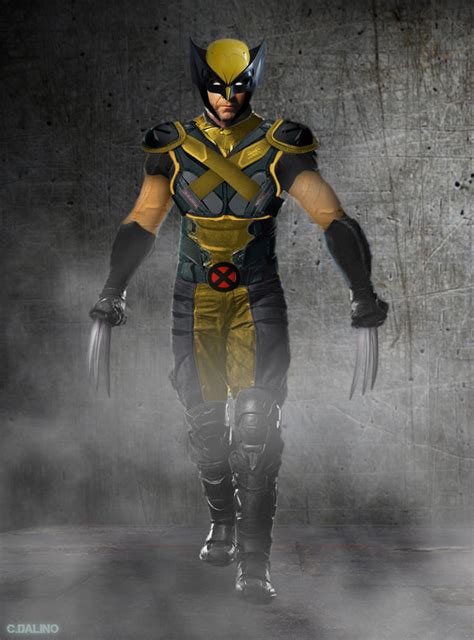 Hugh Jackman Classic Wolverine Suit(Masked) v2 by ConstantineHB on ...