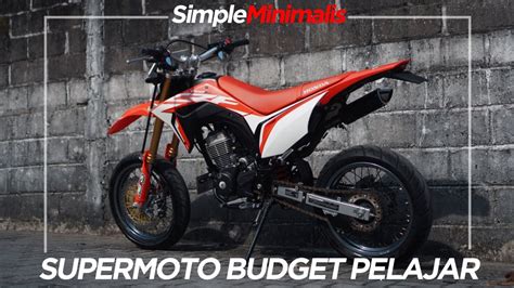 Review Modifikasi 7 Juta Crf 150l Supermoto Youtube