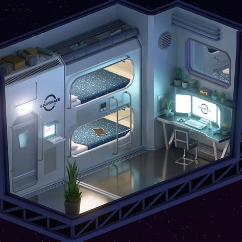 Igor Lomanov - Spaceship Bedroom