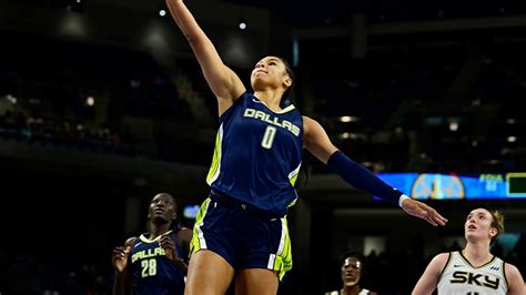 Satou Sabally Of The Dallas Wings Receives Wnba Cares Community Assist