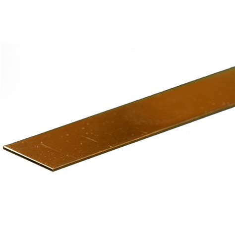 Brass Strip 0025 Thick X 34 Wide X 12 Long 1 Piece Ksmetals