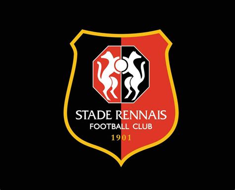 Stade Rennais FC Club Logo Symbol Ligue 1 Football French Abstract ...