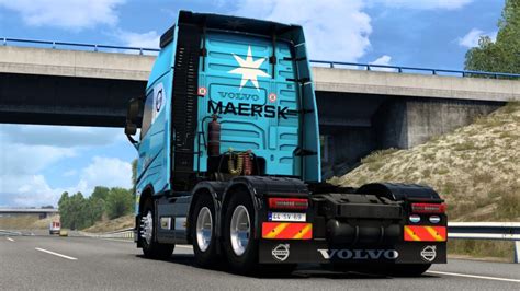 Skin Maersk Volvo Fh By Rodonitcho Mods Ets Mods