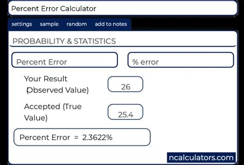 Equation For Finding Percent Error - Tessshebaylo