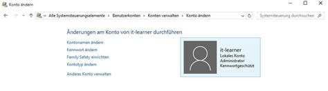 Windows 10 Anlegen Von Benutzern IT Learner De