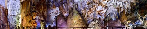 Amazing Geological Forms In Paradise Cave Near Phong Nha Vietnam