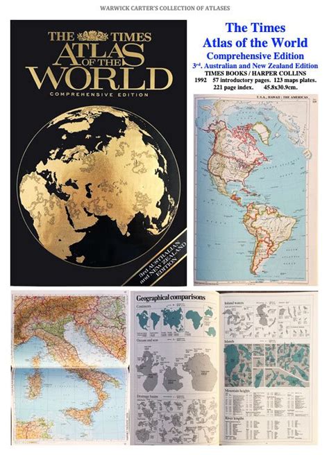 The Times Atlas Of The World Comprehensive Edition 1992 Atlas