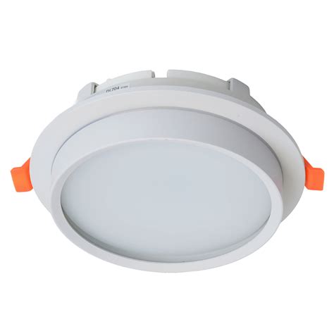 Светильник потолочный встраиваемый 25W 230V GX70, IP44, белый, круг ...