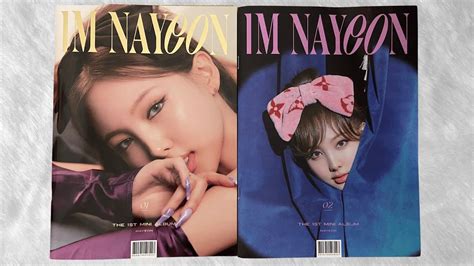 Nayeon The 1st Mini Album Im Nayeon Unboxing Im And Na Version