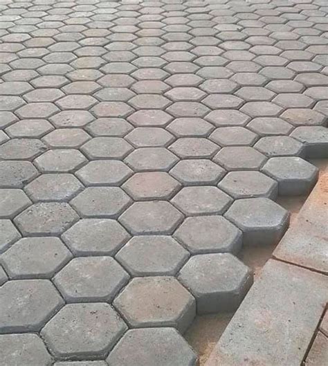 Forma Sextavada Hexagono Bloquete Cimento Piso X X Cm Frete Gr Tis