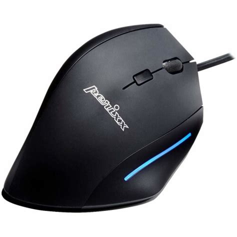 Perixx PERIMICE 508 Vertical Ergonomic Mouse Programmable Black On