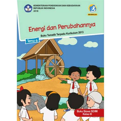 Jual Buku Tematik Tema Energi Dan Perubahanya Untuk Sd Mi Kelas K