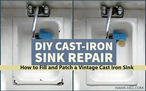 Refinishing A Cast Iron Kitchen Sink - Home Alqu