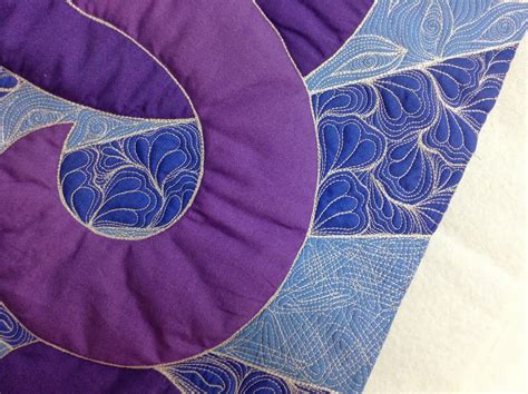 The Free Motion Quilting Project 64 Learn How To Quilt Lotus Ripple 409