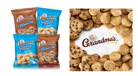 Pack Of 30 Grandmas Mini Cookies 2 Flavor Variety