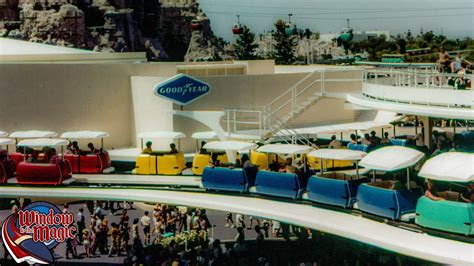 Goodyear Peoplemover Disneyland 1987 YouTube