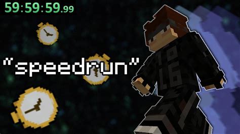 Speedrunning Minecraft Youtube