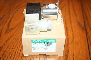 Ckd Corporation Ab N Hb Dc V Solenoid Valve New Ebay