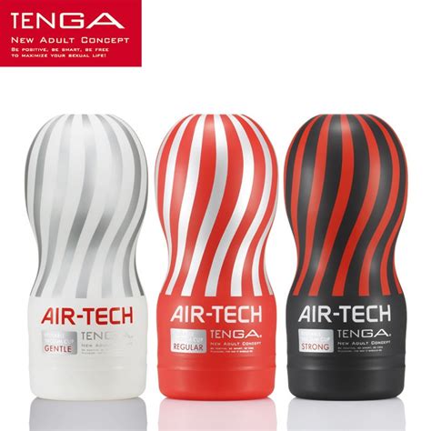 Japan Original Tenga Air Tech Reusable Vacuum Sex Cup Soft Silicone