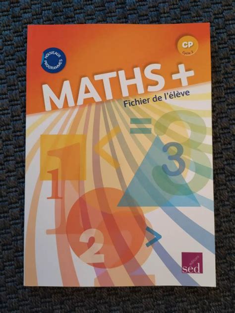 Vends Maths Cp De Sed Fichier Ressources Activit S De