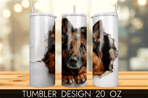 Belgian Tervuren Cracked Wall Tumbler Graphic By Mragjaza Creative