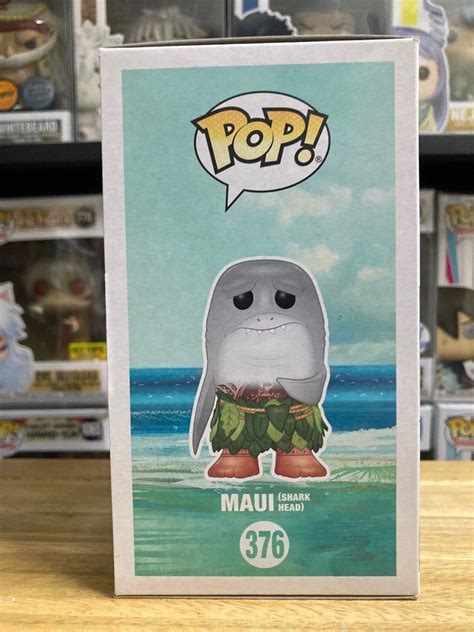 ECCC 2018 Exclusive Disney Moana Maui Shark Head Funko Pop Hobbies