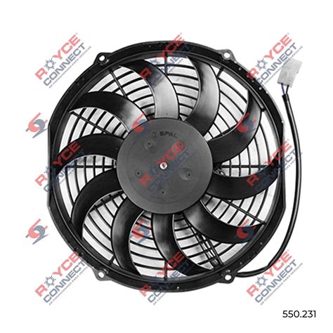 Eletroventilador Universal Spal Soprante Polegadas P S Em S